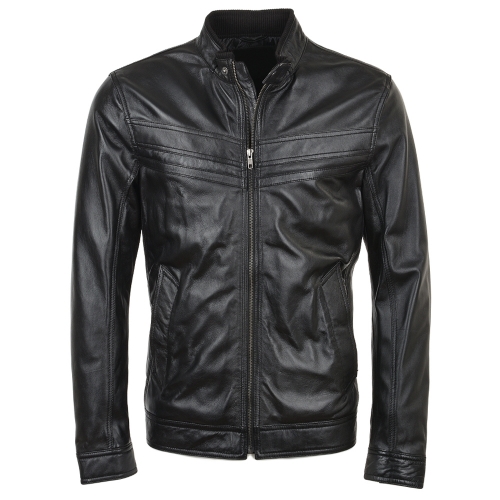 MEN LEATHER FASHION JACKETS